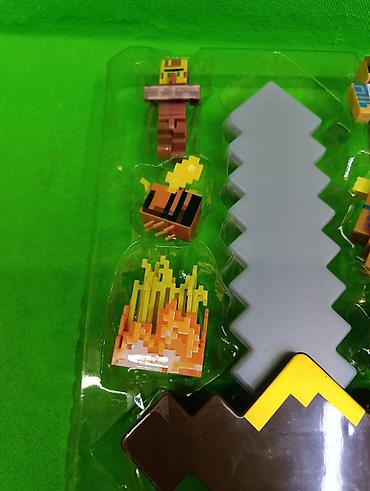 minecraft игрушка: Майнкрафт игрушки персонажей в комплекте🌟 Комплектация товара: меч — 5