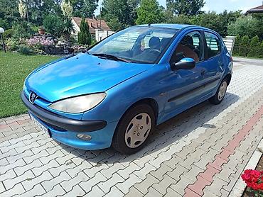 putnički kombi 8 1: Peugeot 206, plava boja, 5 vrata, benzinac. Kompaktan gradski — 8