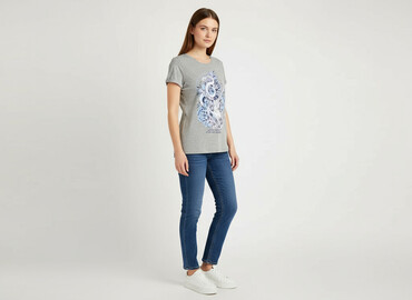 alessandro zavetti t shirty: Cropp, Футболка жіноча, розмір L