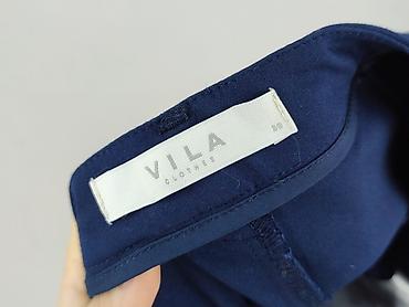 3 4 trouser: Vila, Spodnie materiałowe damskie, rozmiar M — 4
