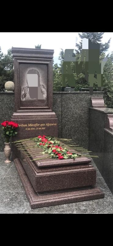 Başqa xidmətlər: Müxtəlif zövqə uyğun qəbir daşları sifarişi — 8