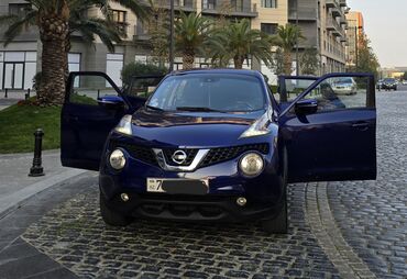 Nissan: Nissan Juke, tünd mavi rəng, şəhər krossoveri. Xüsusiyyətlər və — 3