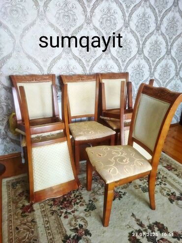 Ev üçün mebel: 6 eded saglam temiz veziyetdedir mohkem maldi