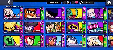 Спортивный инвентарь: Brawl Stars hesabı - Kupa: 45 100+ - Profil səviyyəsi: 37 - Şöhrət — 3