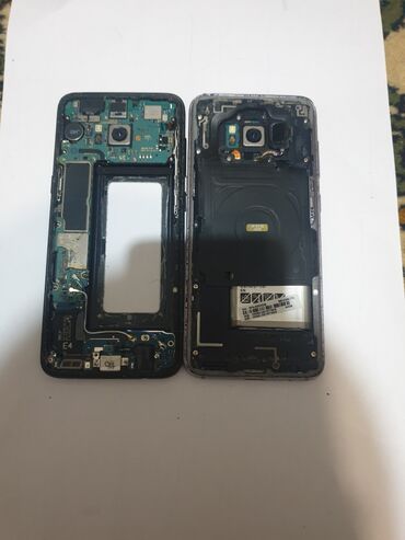 нерабочий телефон: Samsung Galaxy S8, Колдонулган, 64 ГБ, түсү - Кара, 2 SIM