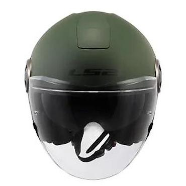 Oprema za bicikliste: LS2 Classy jet kaciga – mat maslinasto zelena - Otvoreni (jet) dizajn — 7