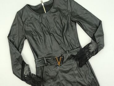 długa obcisła sukienki z rozcięciem: Women`s dress, size S (EU 36)