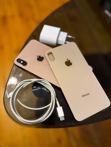 запчасти на телефон флай изи 3: IPhone Xs Max, 64 ГБ, Золотой, Битый