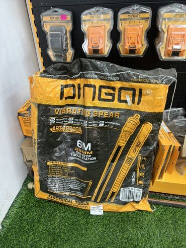 перефаратор бу: Вибрационный бур DINGQI, артикул 107004, длиной 6 метров и диаметром