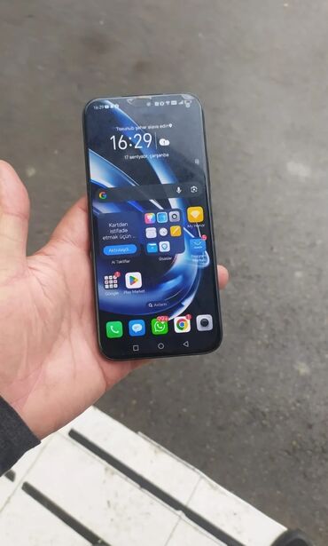 16 ram: Honor 200 Lite, 256 GB, rəng - Qara, Face ID, Düyməli, İki sim kartlı
