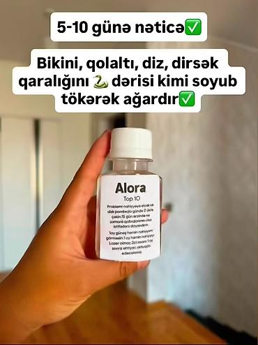qara cins şalvar: Alora Top 10 – qaralma ləkələri üçün soyucu ağardıcı məhlul - 5–10 — 1