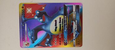 Oyuncaqlar: Charizard tgx rainbow cart rare