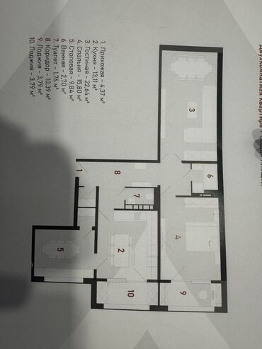 Продажа квартир: 4 комнаты, 138 м², 108 серия, 3 этаж, Евроремонт — 11