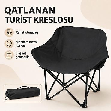 Bağ kresloları: №: 16236 Məhsulun adı: Yığılan kreslo, oksford, qara Brend: No Brand — 1