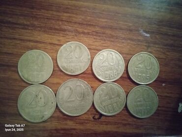 айгюн меджидова тесты 2 класс: 20 Sovet rublu, 1992 il, Vəziyyəti: Əla