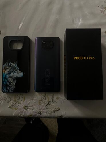 Poco: Poco X3 Pro, 256 GB, rəng - Qara, Sensor, Barmaq izi, Simsiz şarj