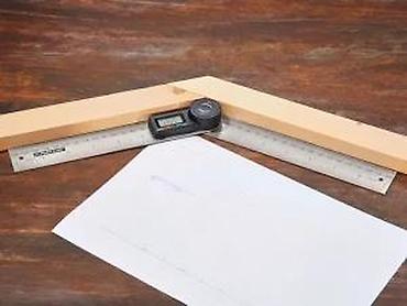 Ostali merni alati: Digitalni ugaoni lenjir Parkside - Metalni dvokraki lenjir sa — 9