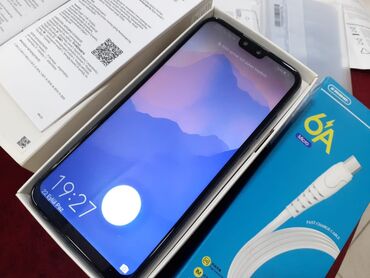 huawei p40 pro qiymeti bakida: Huawei Y9, 64 GB, rəng - Göy, İki sim kartlı, Düyməli, Zəmanət