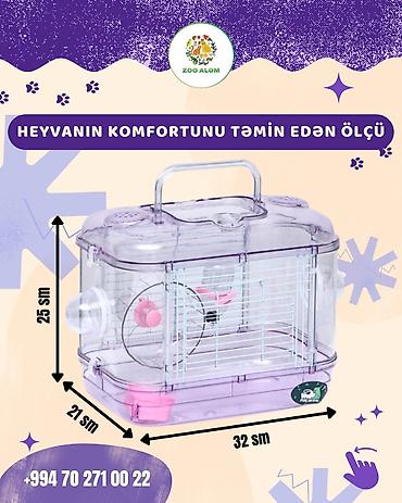 cunqarikler: Xamyak və cunqariq qəfəsi. Xomyak və cunqarikləriniz üçün maraqlı — 3