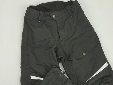 kombinezon hm czarny: Ski pants, H&M, 9 years, 128/134, condition - Very good