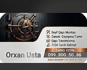 ikinci el qapı: Seyf və giriş qapıları üzrə peşəkar usta xidməti. Təqdim olunan — 1