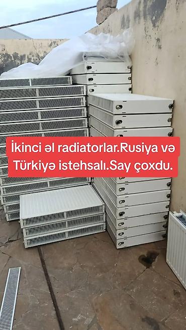 Məhsul: İkinci əl panel radiatorlar - Rusiya və Türkiyə istehsalıdi