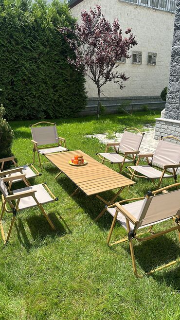 стол со стульями для зал: Комплект садовой мебели