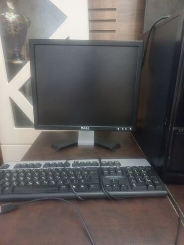 komputer dell: 2 eded Monitor . Dell, LG . az istifade olunub. 1 eded Prosessor