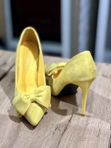 Туфли: Туфли 38, цвет - Желтый