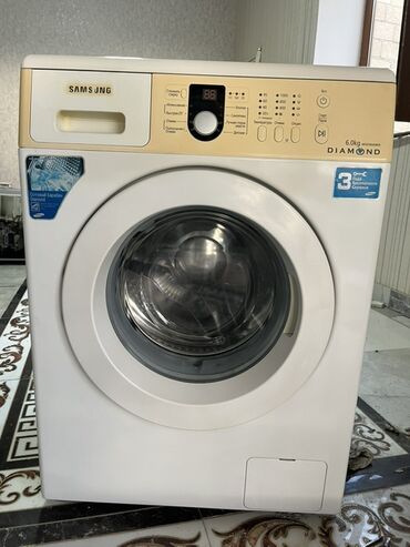 Paltaryuyan maşınlar: Paltaryuyan maşın Samsung, 6 kq, Avtomat, Qurutmasız, Kredit yoxdur
