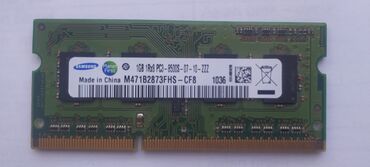 ddr3 8gb notebook: Operativ yaddaş (RAM) < 1 GB, 1600 Mhz, DDR3, Noutbuk üçün, İşlənmiş