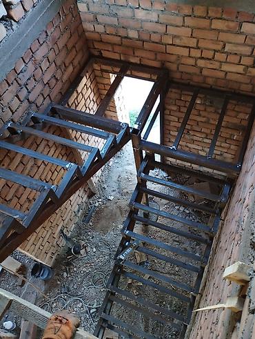 Обшивка лестниц: Каркас жасайбыз — 8