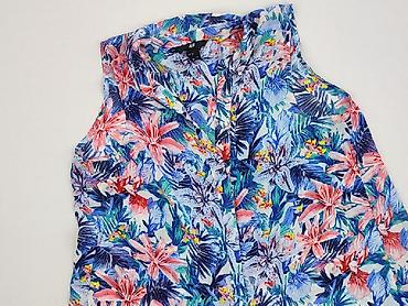 chabrowa bluzki: H&M, Bluzka damska, rozmiar S — 1