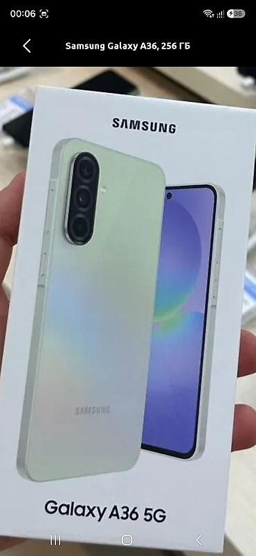Samsung Galaxy A36 5G, 256 GB, rəng - Ağ lalafo.az -da Samsung Galaxy A36 5G, 256 GB, rəng - Ağ