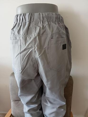 Pantalone: Muške radne pantalone – modeli sa gumom u struku - Materijal: čvrsta — 14
