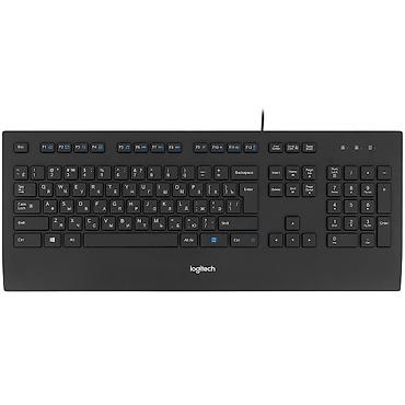 Настольные ПК и комплектующие: Клавиатура, Logitech, Мембранная, Проводное подключение, Размер: 100% — 1
