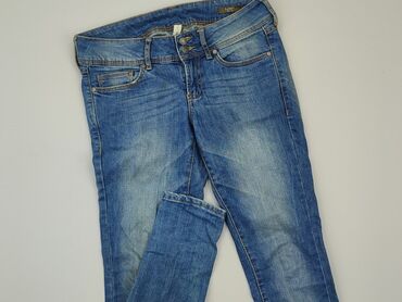 spódnice dżinsowe z przetarciami: Jeans, Mango, XS (EU 34), condition - Good