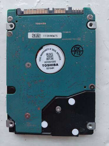 hdd 2 t: Daxili Sərt disk (HDD) Toshiba, 120 GB, 5400 RPM, 2.5", İşlənmiş