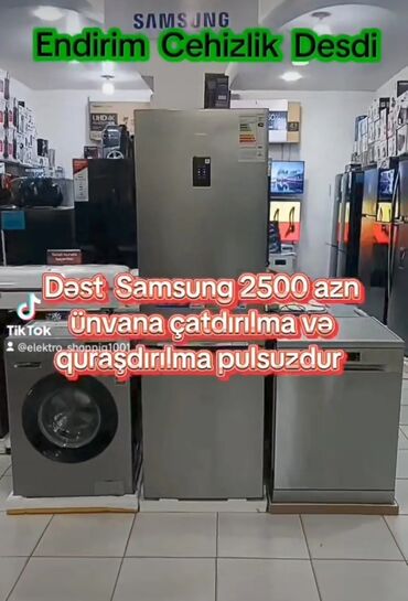 Digər aksesuarlar: Anbardan satiş komplekt dəst Soyuducu paltaryuyan məişət texnikası — 31