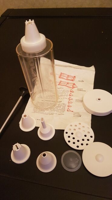 Qab-qacaq və mətbəx ləvazimatlarının alışı: ○ Tort bəzəmək üçün böyük şpriz ○ Təzə. Pribaltika istehsalı -da lalafo.az — 9 Qab-qacaq və mətbəx ləvazimatlarının alışı: ○ Tort bəzəmək üçün böyük şpriz ○ Təzə. Pribaltika istehsalı — 9