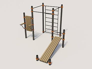 Другие игровые комплексы: Бесплатный замер территории бесплатный дизайн-проект воркаут bland — 9