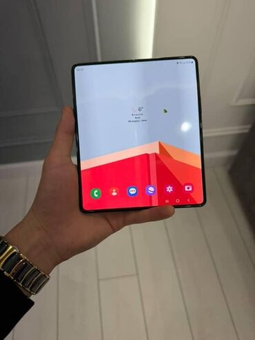 я ищу бу телефон: Samsung Galaxy Z Fold 5, Жаңы, 256 ГБ, түсү - Кара