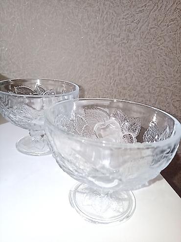pudin: Iki ədəd dondurma, puding, desert qabı .Türkiyə istehsalı — 2