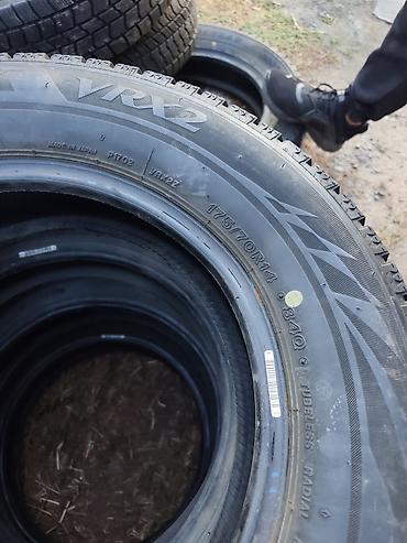Шины: Шины 175 / 70 / R 14, Зима, Б/у, Комплект, Легковые, Япония, Bridgestone — 2