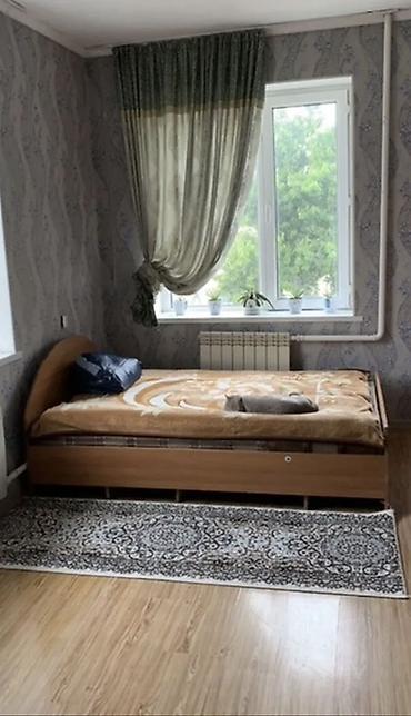 Двуспальная кровать, Б/у, С матрасом, длина - 185 см at lalafo.kg Двуспальная кровать, Б/у, С матрасом, длина - 185 см