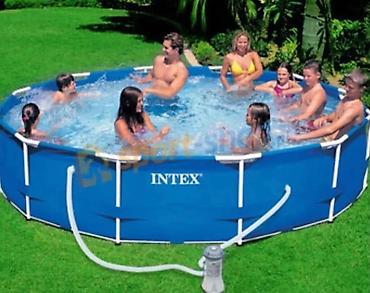 ikea deca: ✅ ☀️💦 Spremni za najbolju letnju zabavu? Intex Metal Frame 366x76 cm! — 1