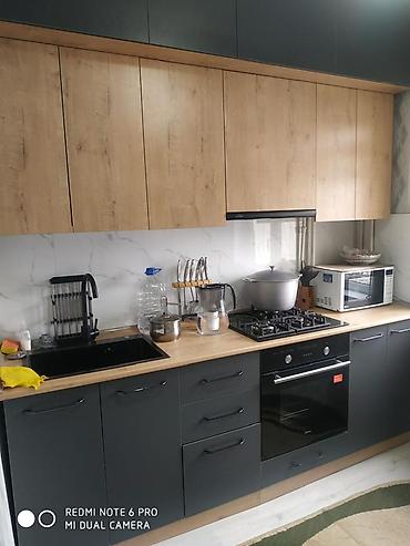 кут квартиры: 3 комнаты, 58 м², Аламедин-1 мкр 105 серия, 2 этаж, Евроремонт — 5