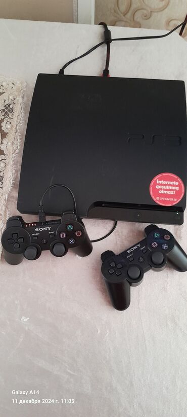 PS3 (Sony PlayStation 3): Playstation 3
Problemsiz iwleyir yaxwi vezyetdedi