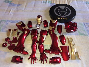Igračke: IRON MAN(delovi za figuricu) Na prodaju Iron Man delovi DeAgostini — 1