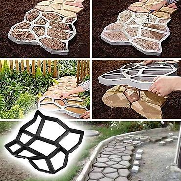 Ostali molersko građevinski alati i oprema: Kalup za betonske staze – „popločavanje“ uradi sam - Plastični — 1